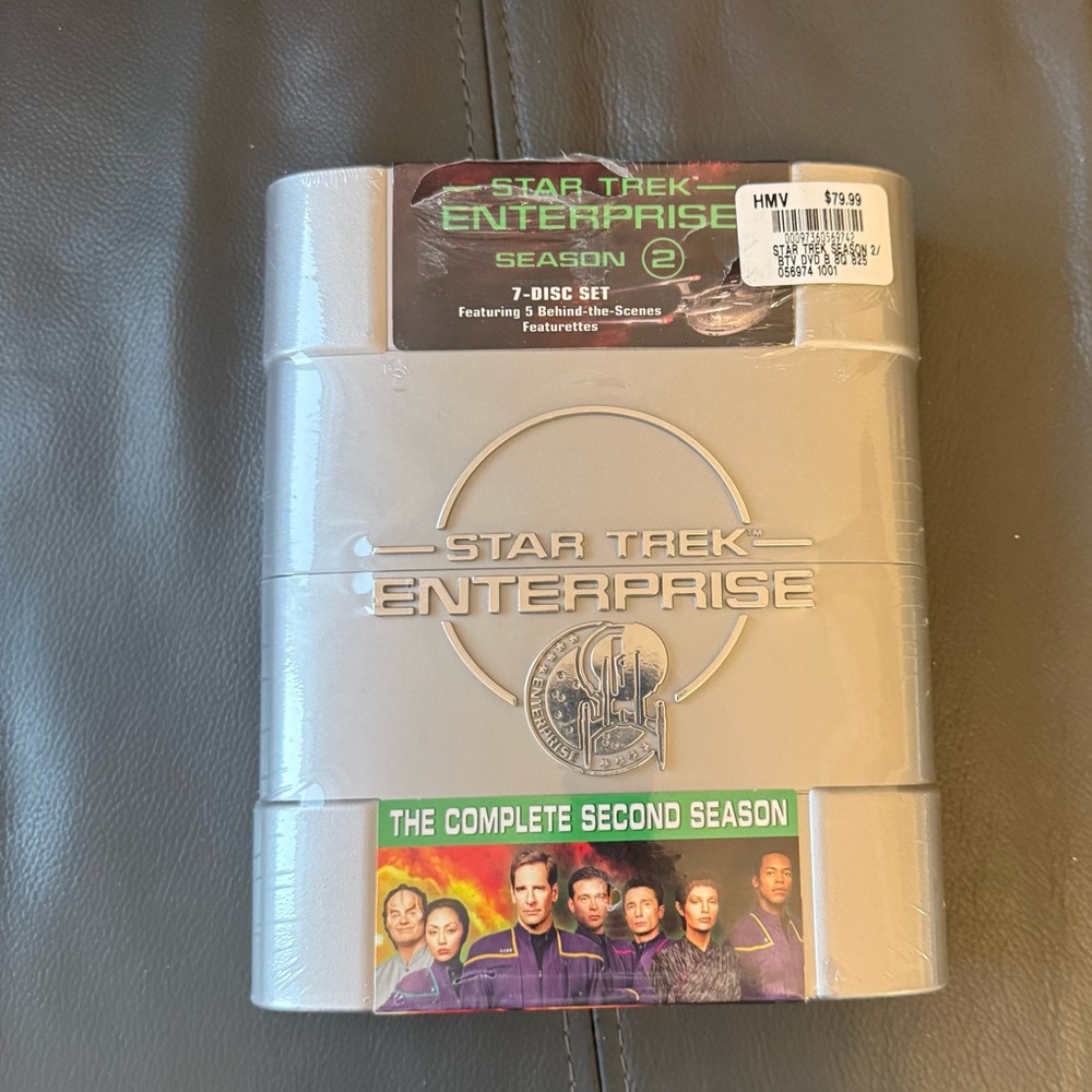 Star Trek Enterprise Season 2 DVD Set - Silver
